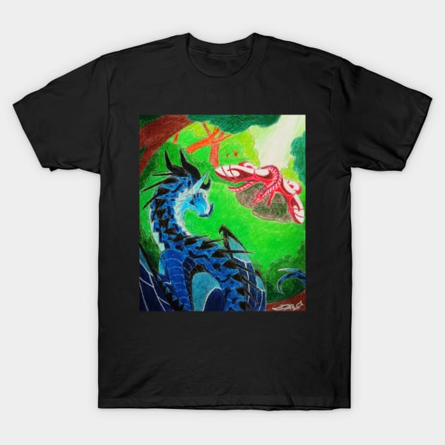 The Meeting - SolitaryWings T-Shirt by Lycoris ArtSpark